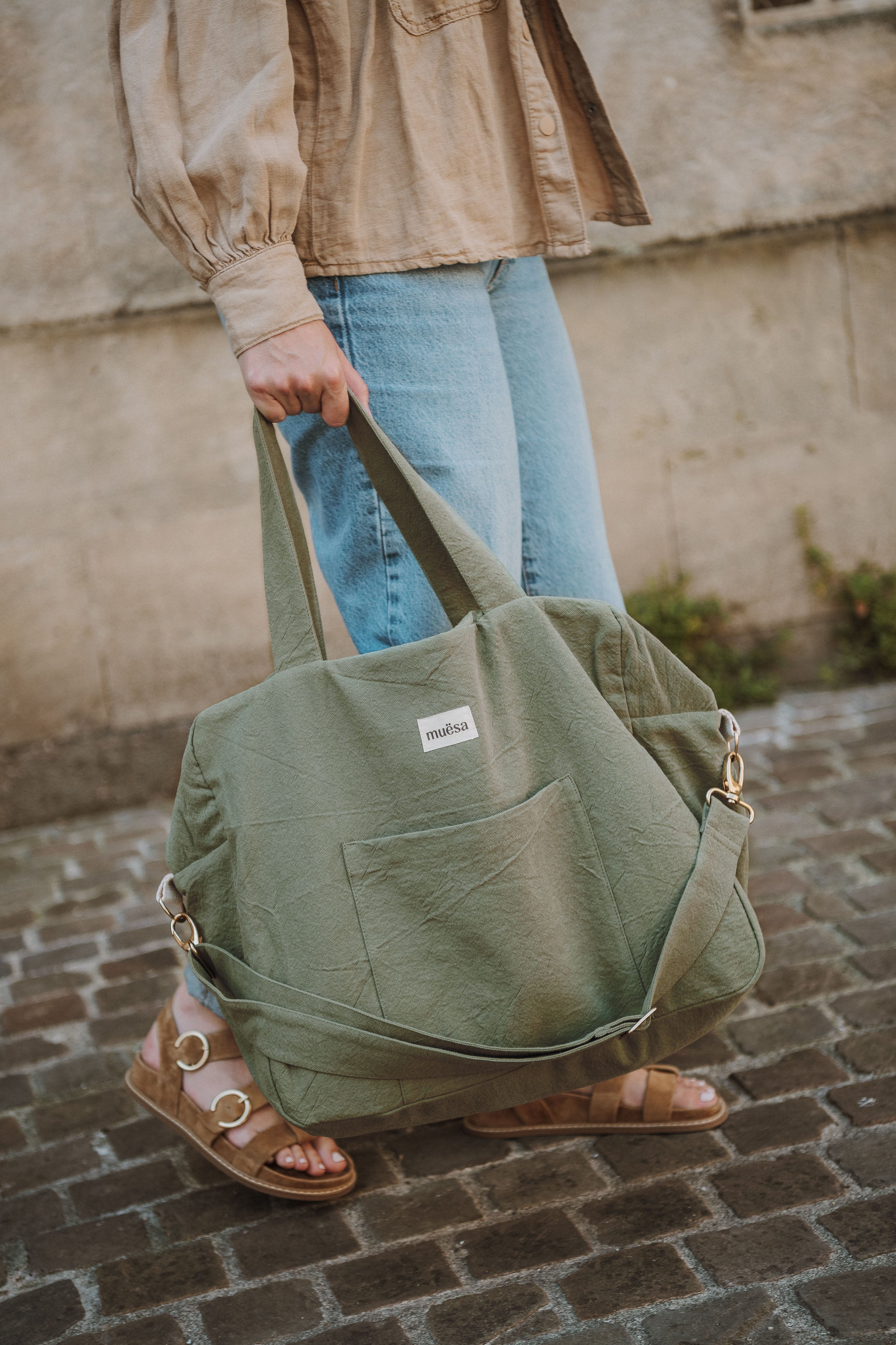 Sac à langer en coton - Muësa