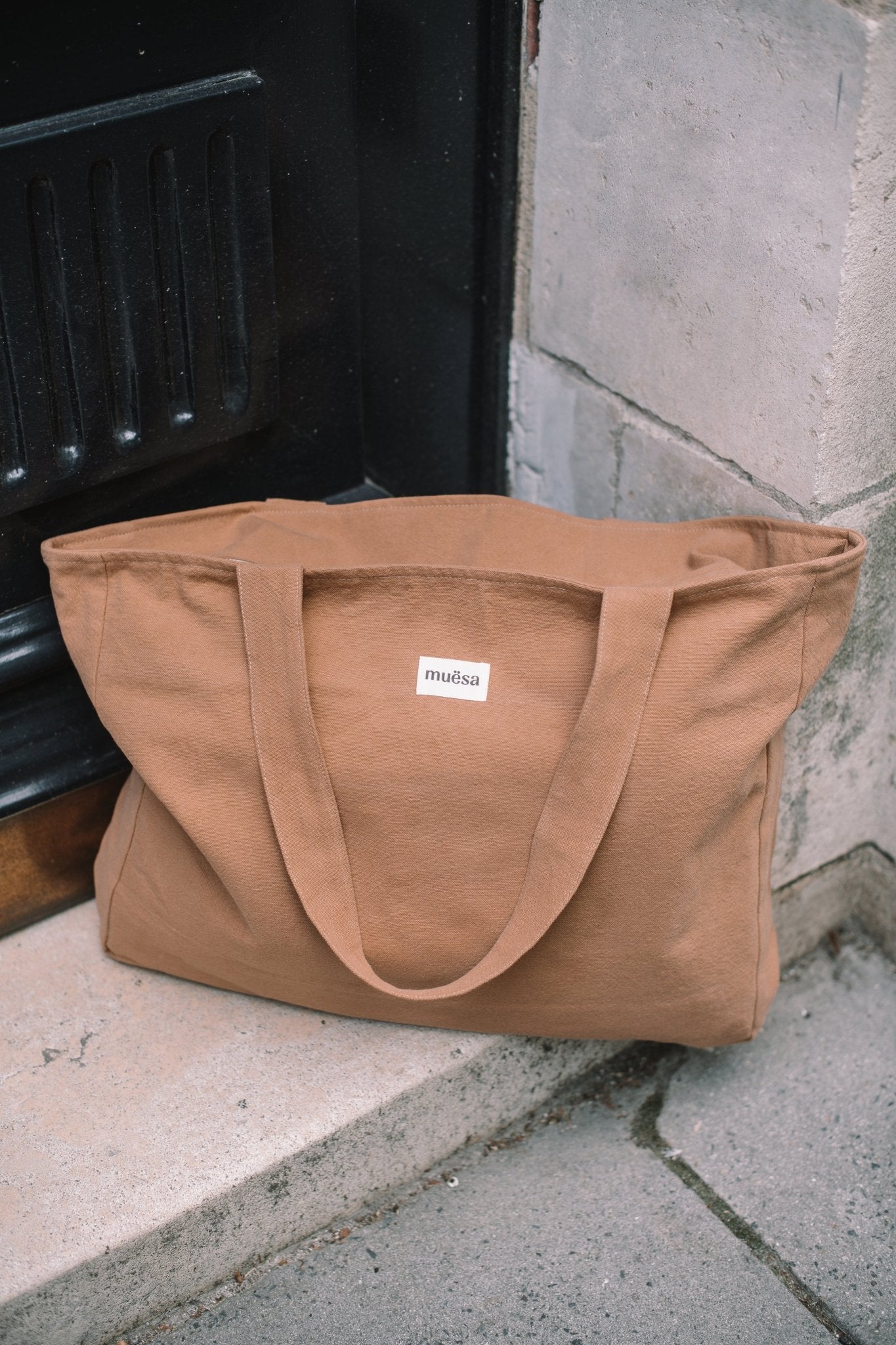 Cabas zippé en coton - Muësa