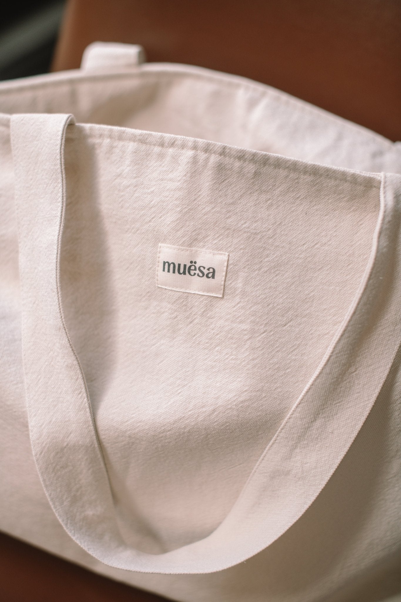 Cabas zippé en coton - Muësa