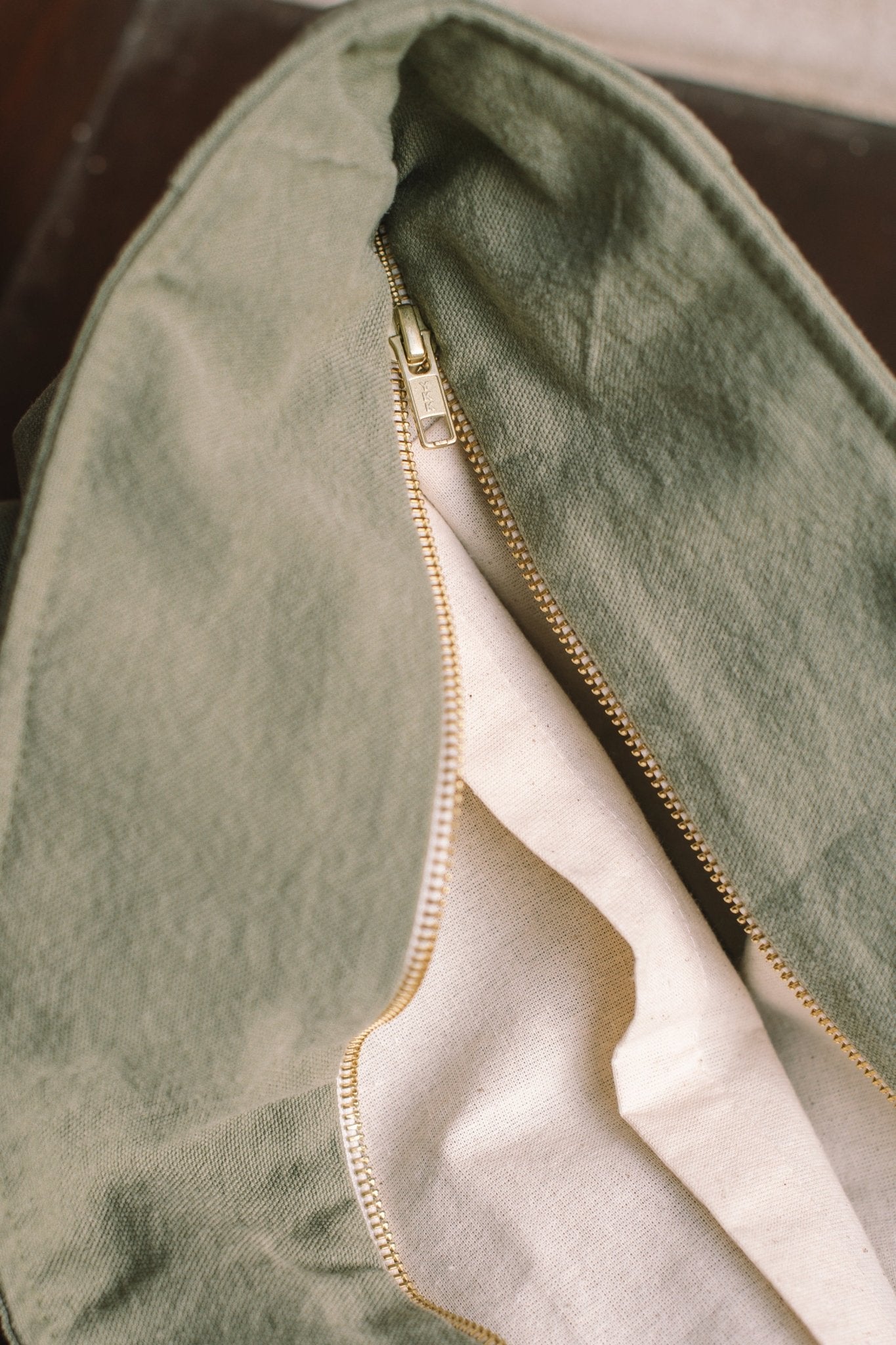 Cabas zippé en coton - Muësa