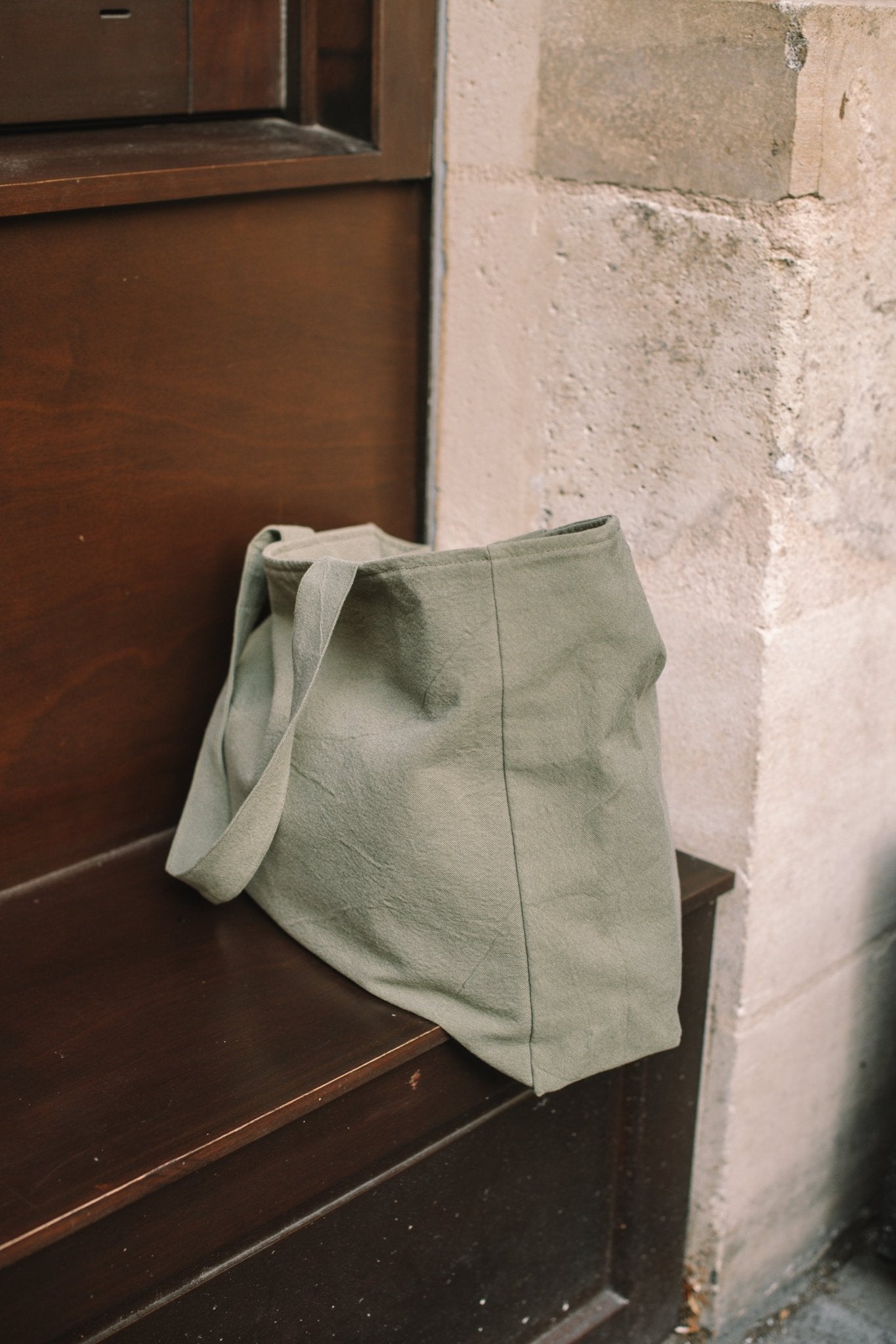 Cabas zippé en coton - Muësa