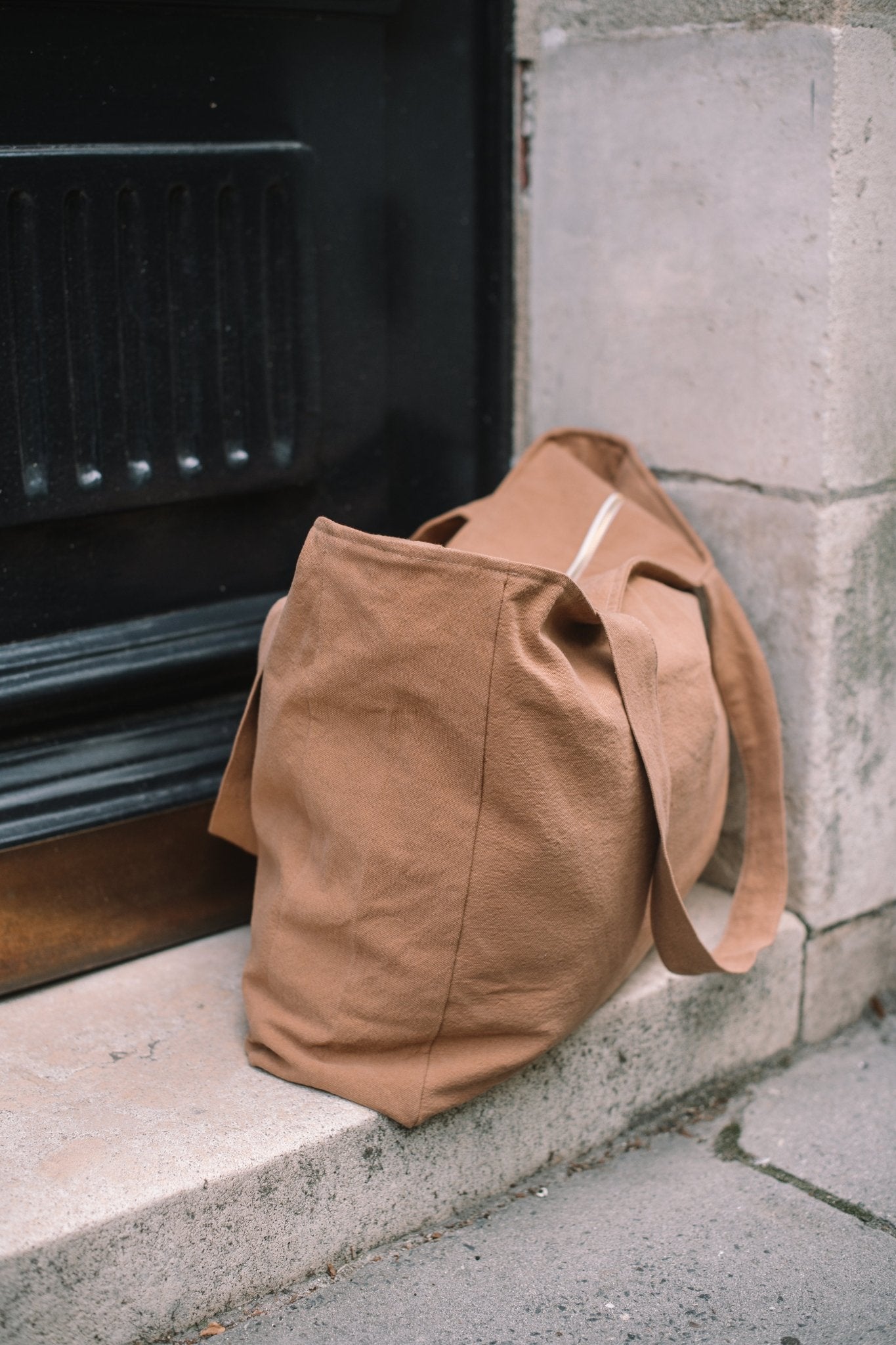 Cabas zippé en coton - Muësa