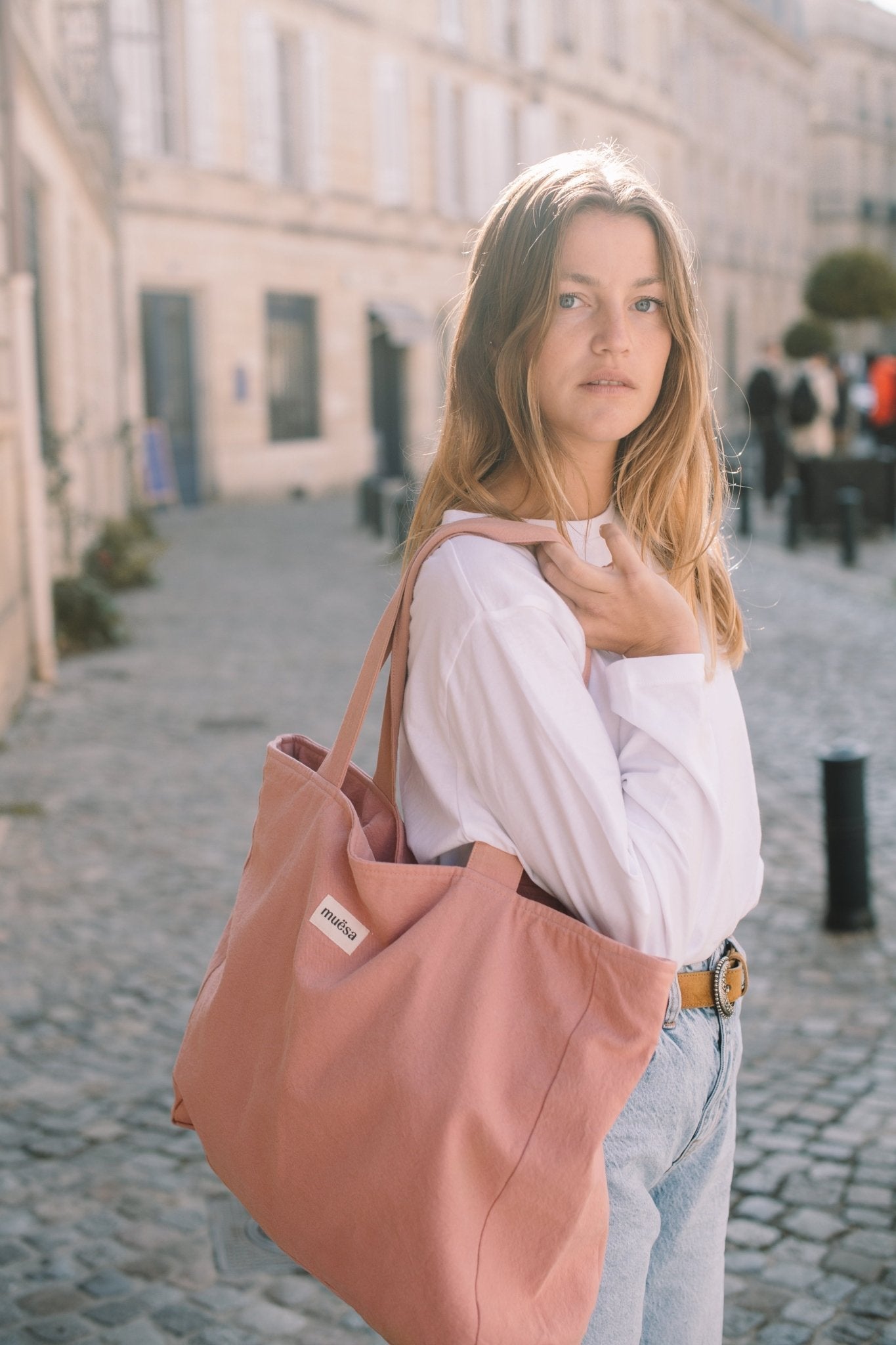 Cabas zippé en coton - Muësa