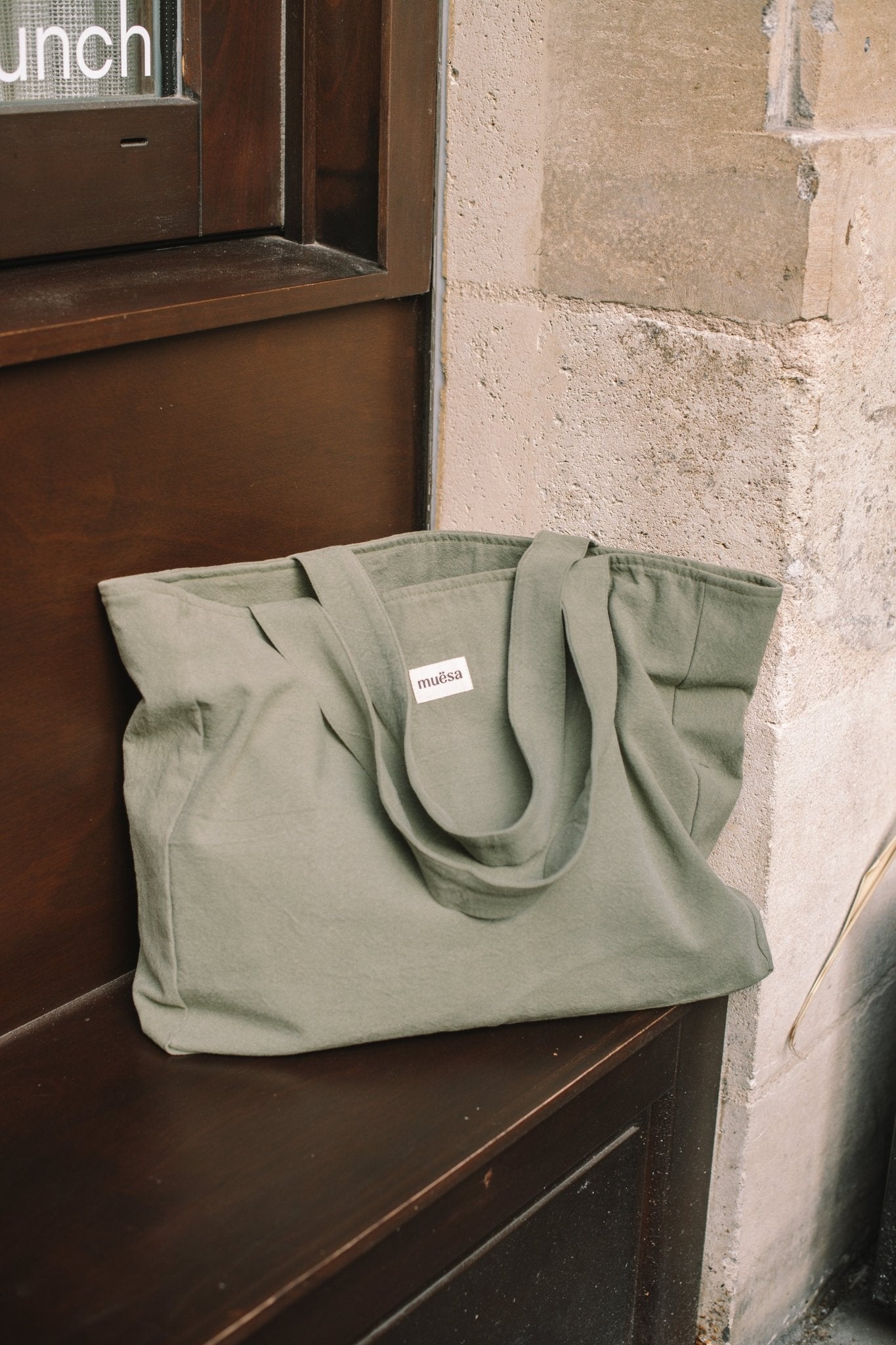 Cabas zippé en coton - Muësa