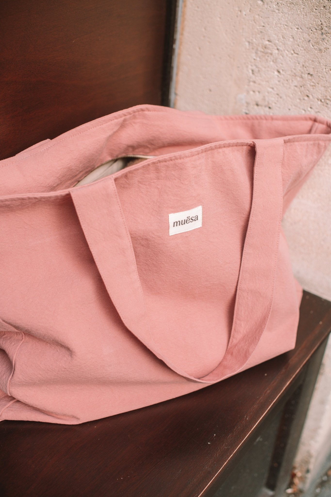 Cabas zippé en coton - Muësa