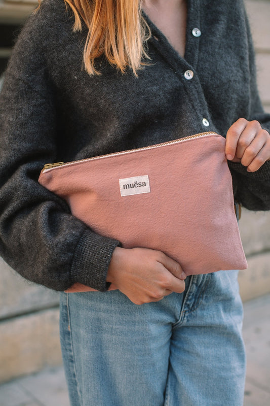 Grande pochette en coton - Muësa