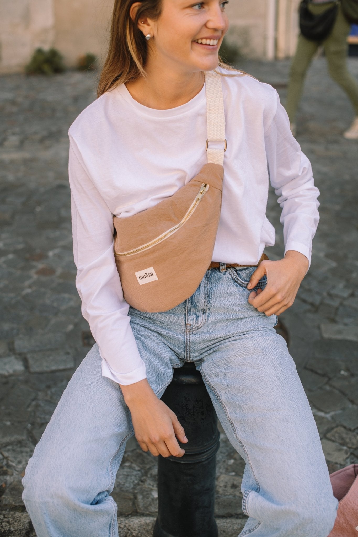 Sac banane Alba en coton - Muësa