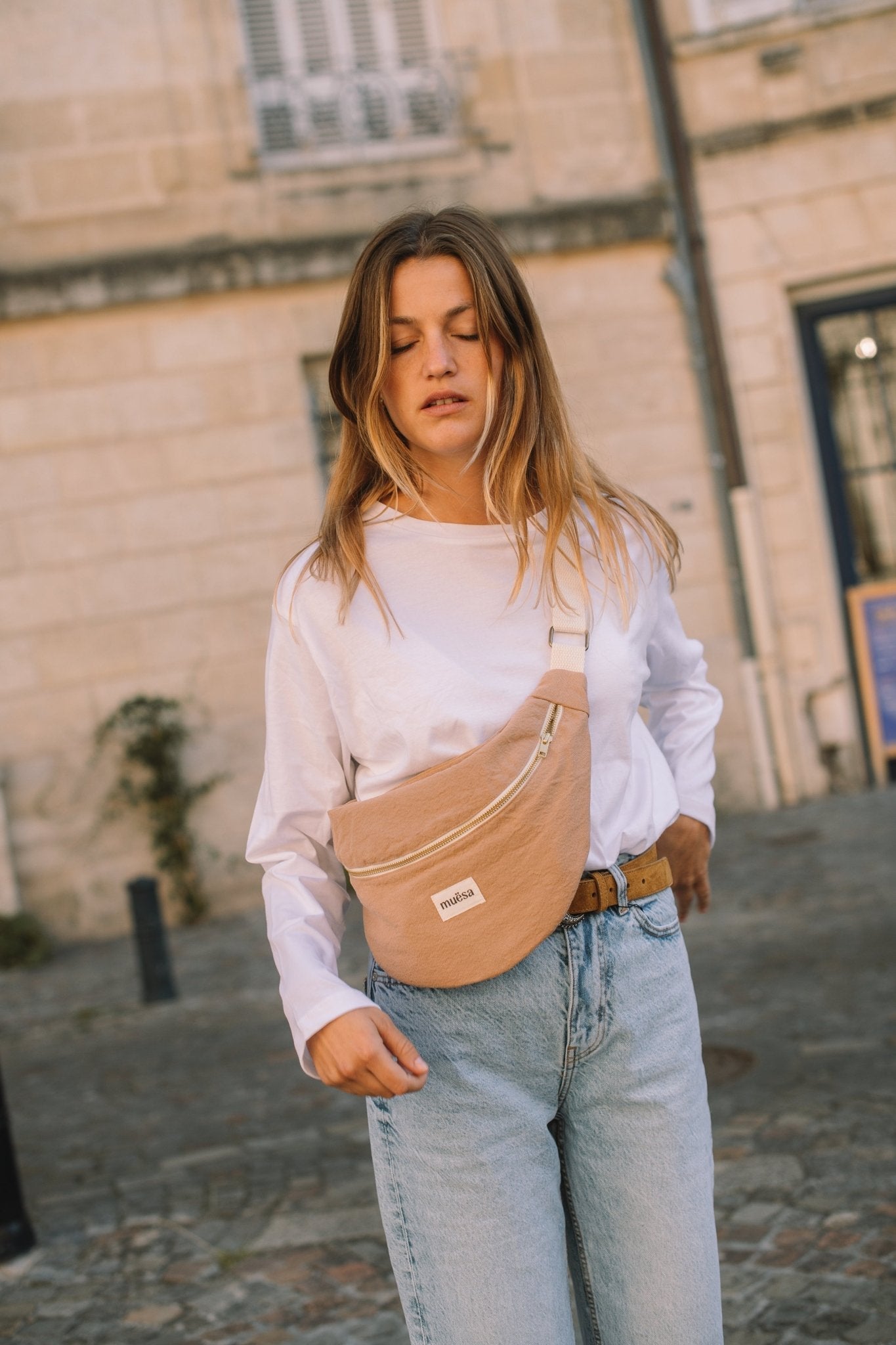 Sac banane Alba en coton - Muësa