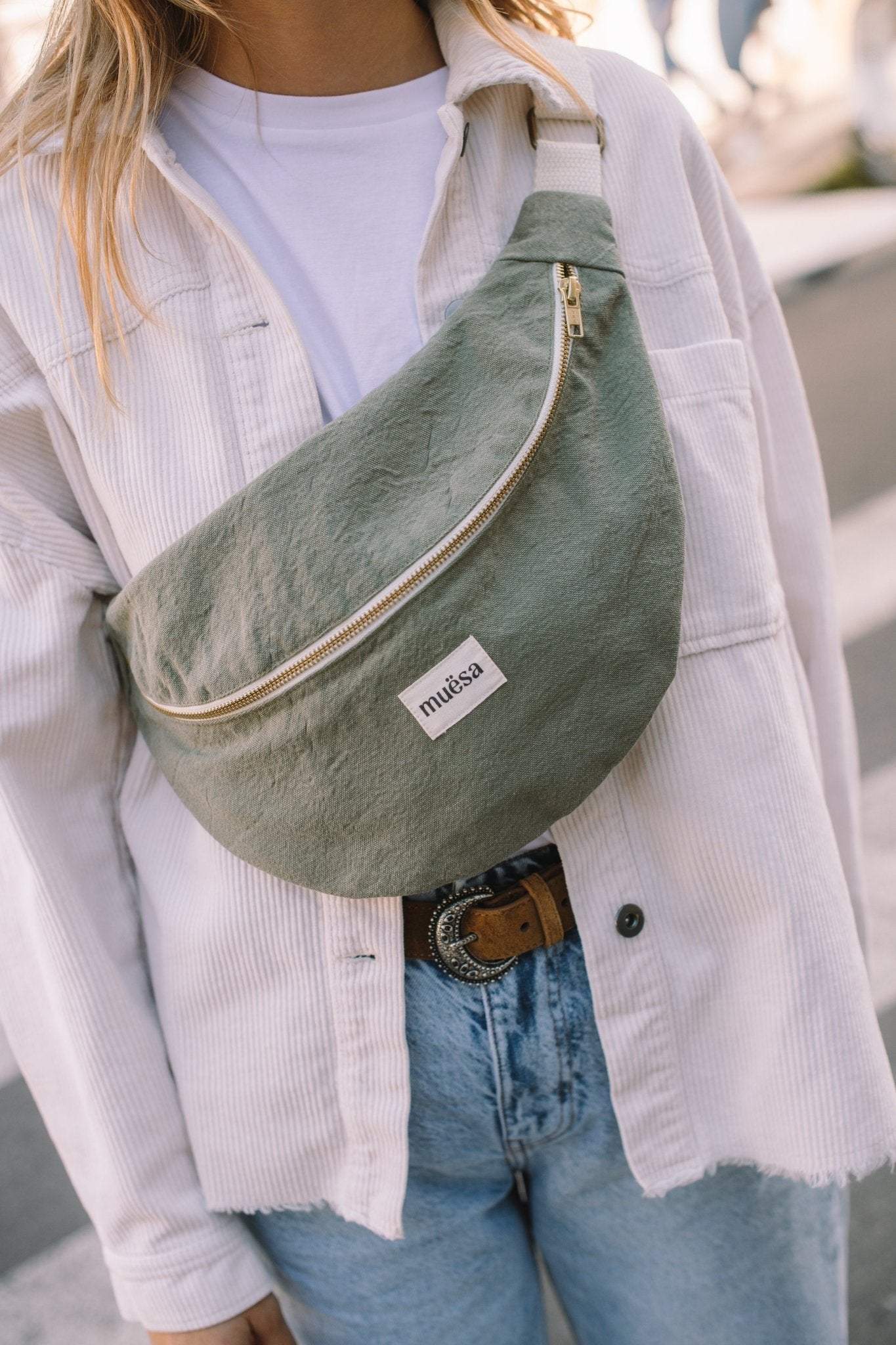 Sac banane Alba en coton - Muësa