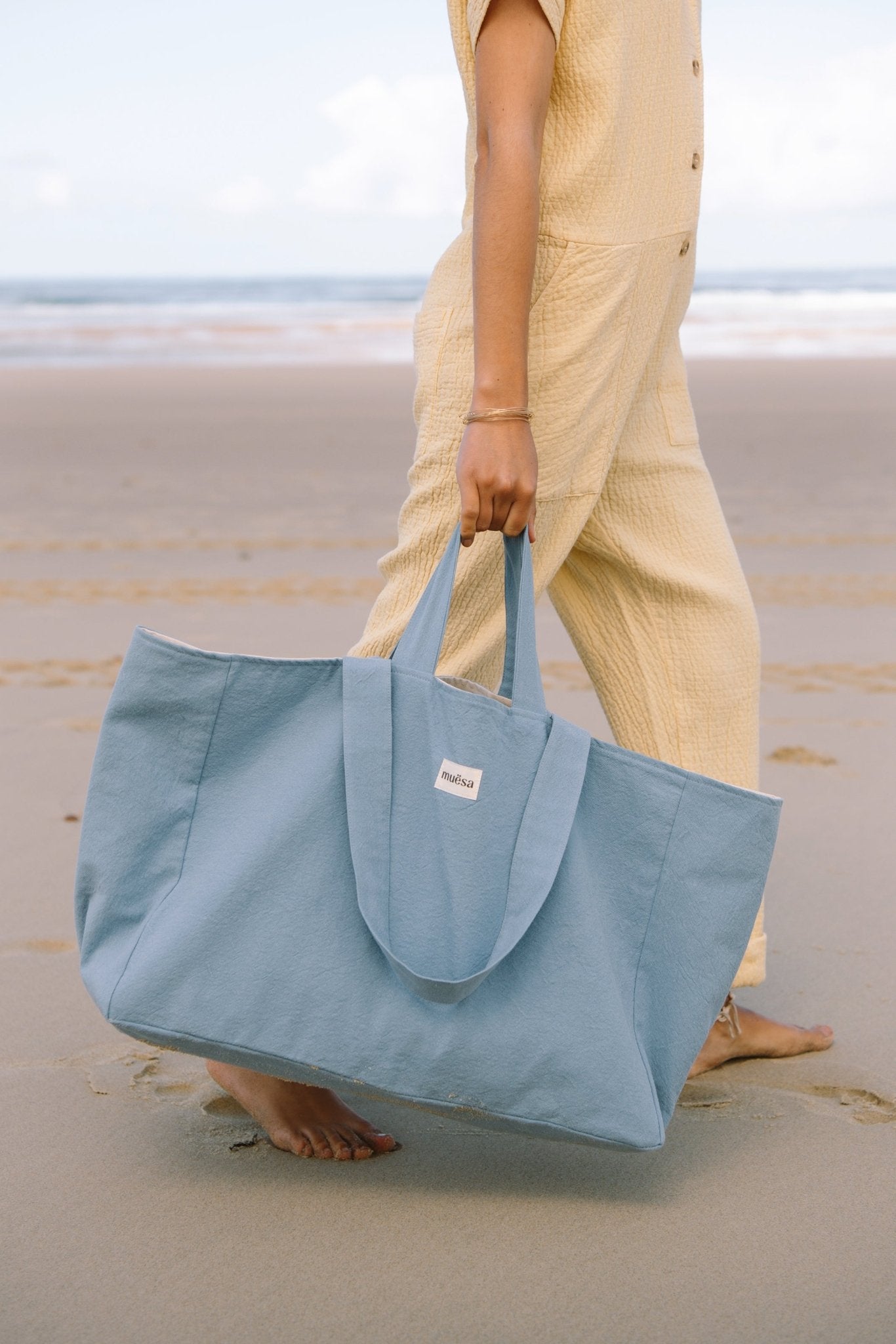 Sac Cabas Plage Xl Cabas XL En Coton Muësa - Main Image